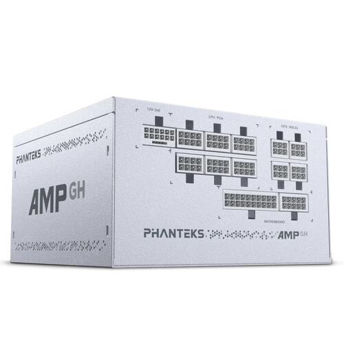 Блок питания 1000Вт, Phanteks AMP PH-P1000GR_WT01, 80 Plus Platinum, APFC, ATX