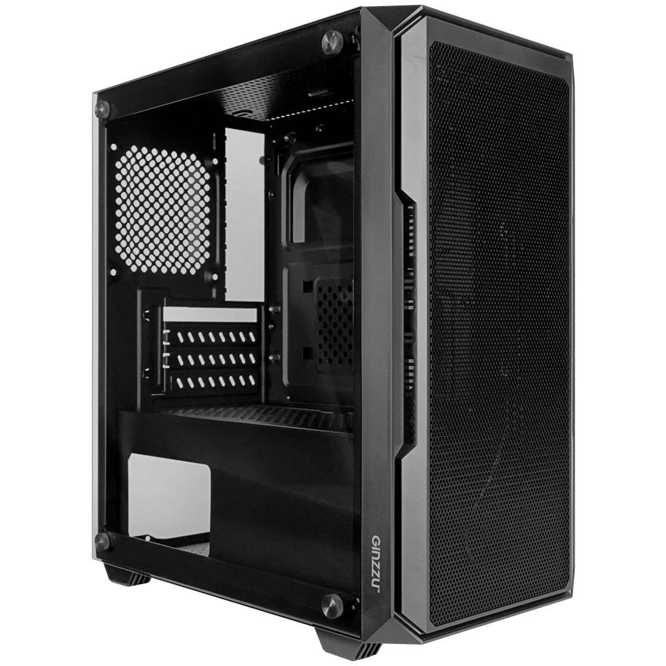 Корпус Ginzzu CL580, без БП, mATX
