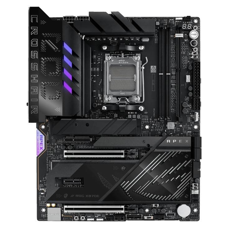 Материнская плата Asus ROG CROSSHAIR X870E APEX, AM5, 4xDDR V, ATX