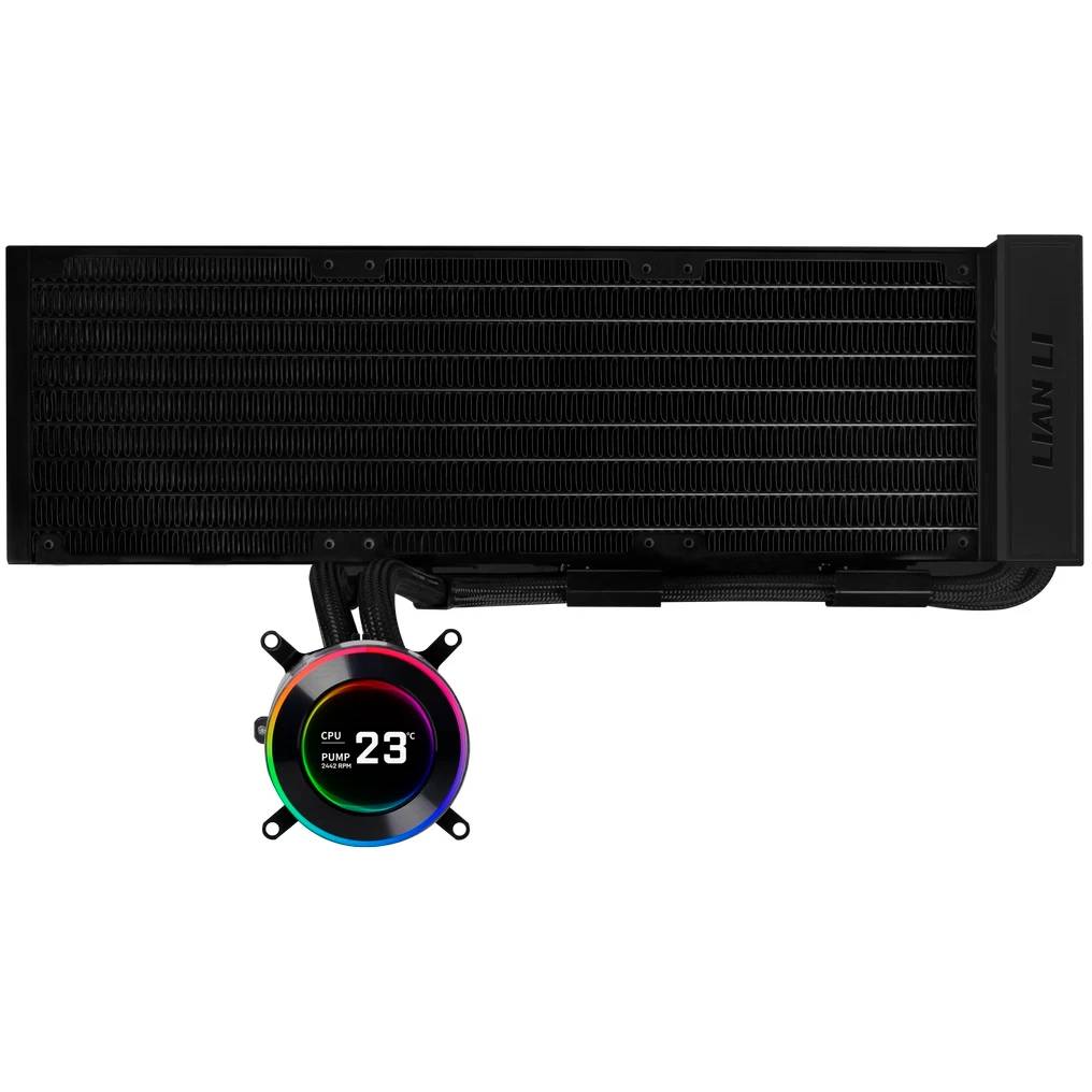 Жидкостное охлаждение Lian Li HydroShift II LCD-C 360N Black G89.GHS2LCD36B.R0 (LGA1700 Ready)