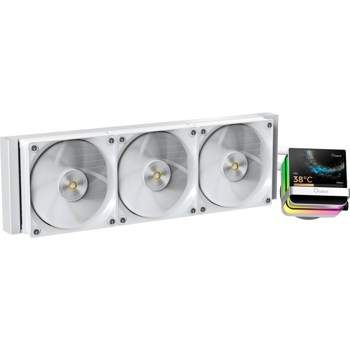 Жидкостное охлаждение Ocypus Sigma L36 PRO WH (Sigma L36 PRO WH), 310W (LGA1700 Ready)