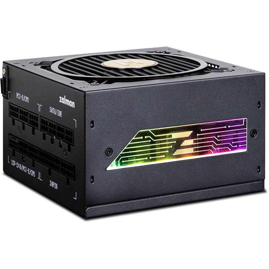 Блок питания 850Вт, Zalman ZM850-TMX2 VIEW, 80 Plus Gold, APFC, ATX