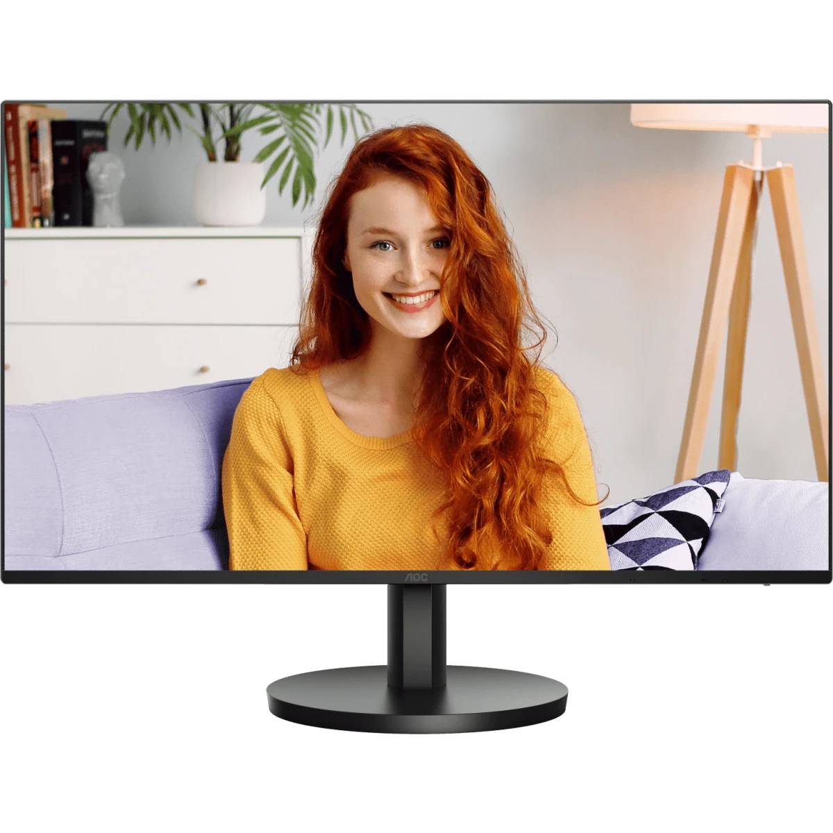 Монитор 27" AOC 27B3QA2, 1920x1080, IPS, 100Hz, Speakers (VGA, HDMI, DP)