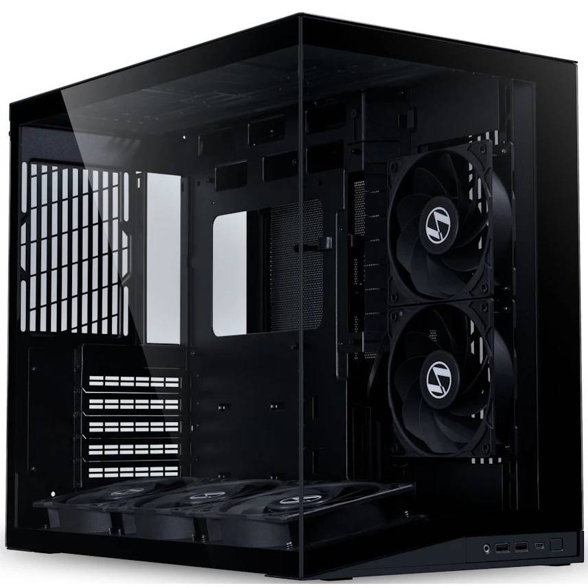 Корпус Lian Li O11 Dynamic Mini V2 Flow Black G99.O11DMIV2FX.R0, без БП, ATX