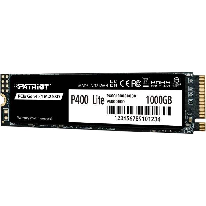 1Tb SSD Patriot P400 Lite P400LP1KGM28H, (3500/2700), NVMe M.2