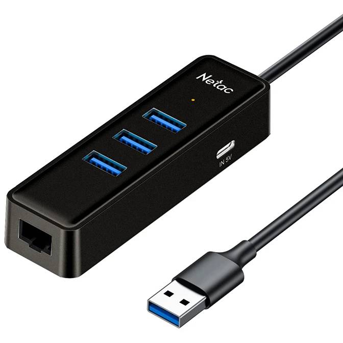 Разветвитель USB Netac WF12, USB3.0