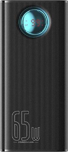 Внешний аккумулятор 26800мАч Baseus Amblight Digital Display 65W (P10022402113-00) черный