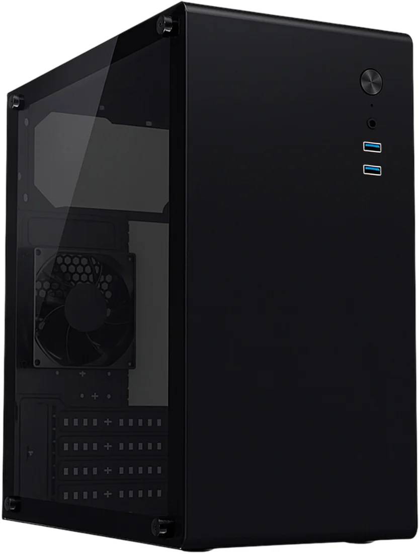 Корпус Vicsone PG 500W Black, 500Вт, mATX