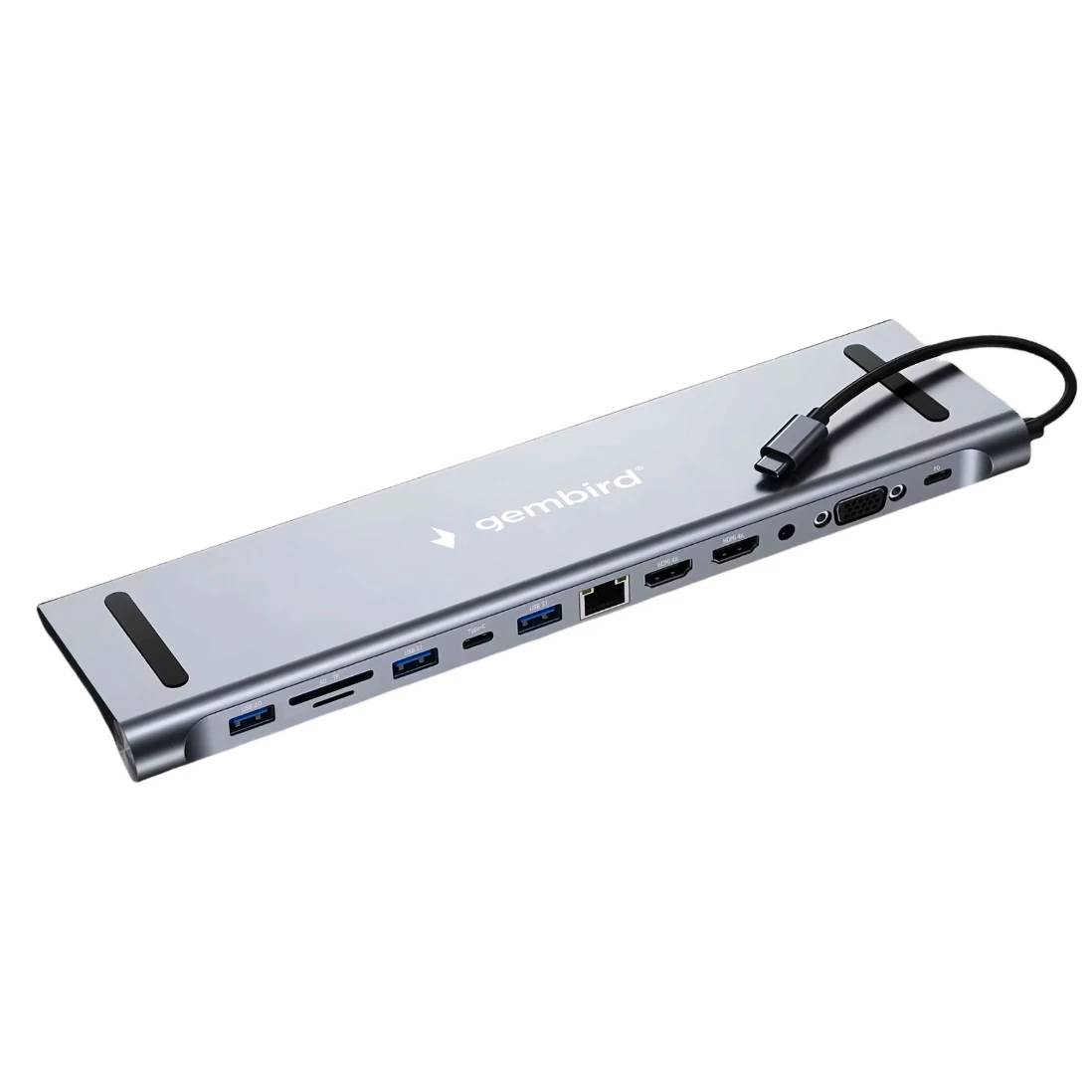 Док-станция Gembird UHB-D6, USB-C