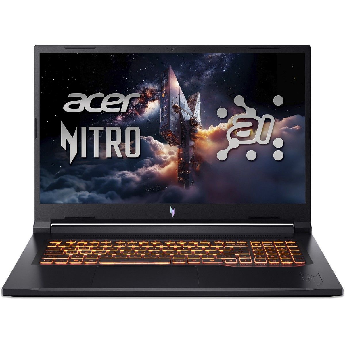 Ноутбук Acer Nitro V 17 AI ANV17-41-R6A6, 17.3" IPS, Ryzen AI 5 260/ 16Gb/ 1TbSSD/ RTX 5060 8Gb/ Black (NH.QYVCD.005)
