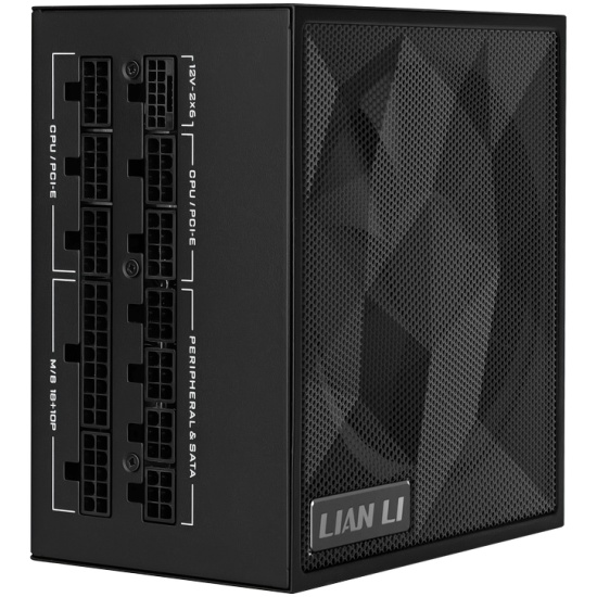 Блок питания 1200Вт, Lian Li SX1200P Black G9P.SX1200P.B000.RU, 80 Plus Platinum, APFC, ATX