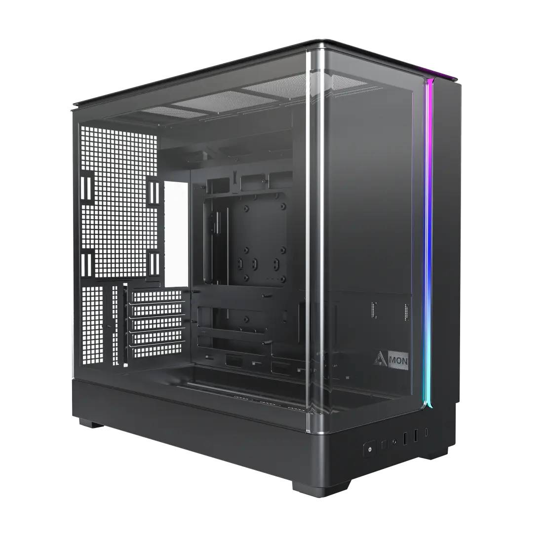 Корпус Montech KING 15 Black, без БП, mATX