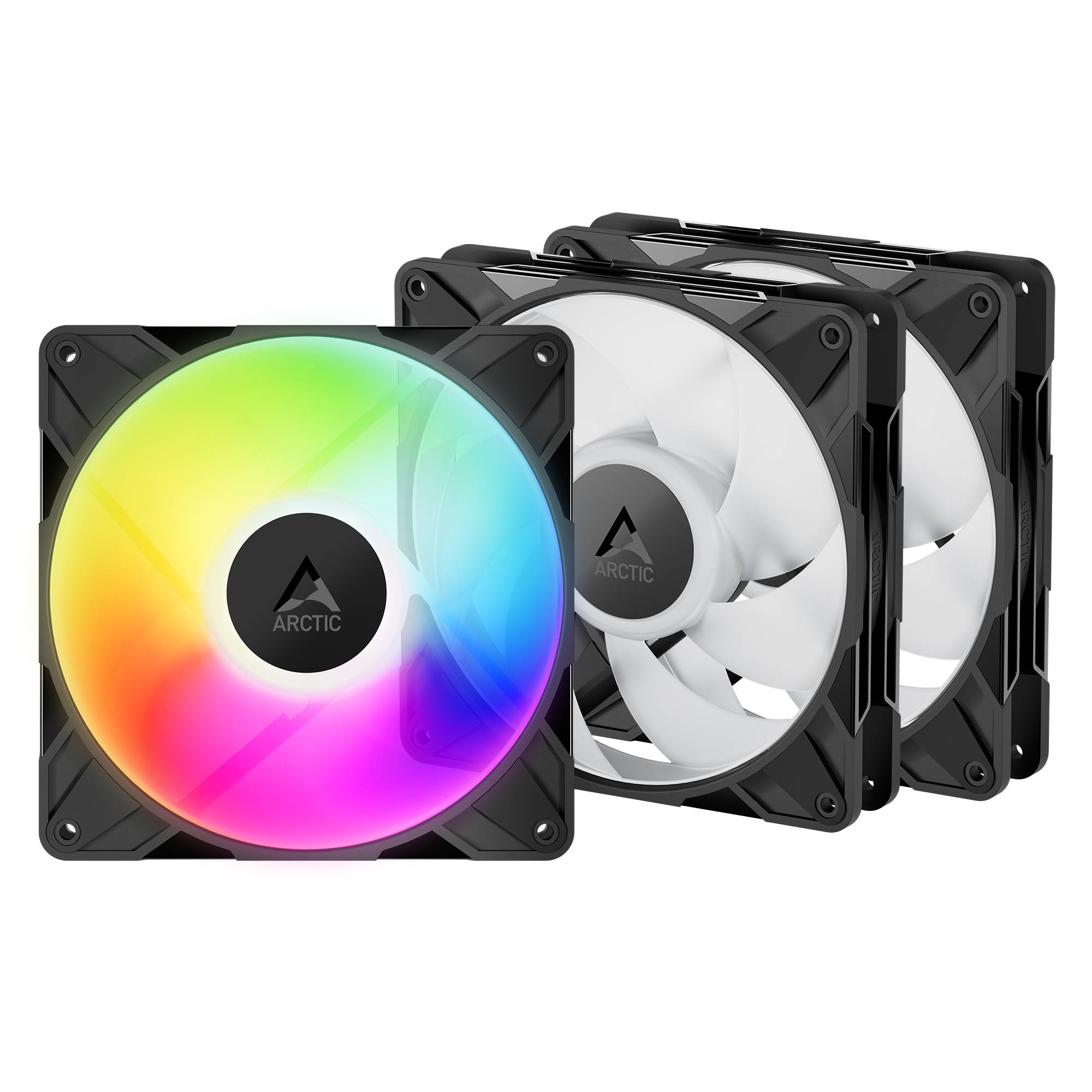 Вентилятор 14x14см Arctic Cooling P14 Pro ARGB Black (ACFAN00320A), 3шт.
