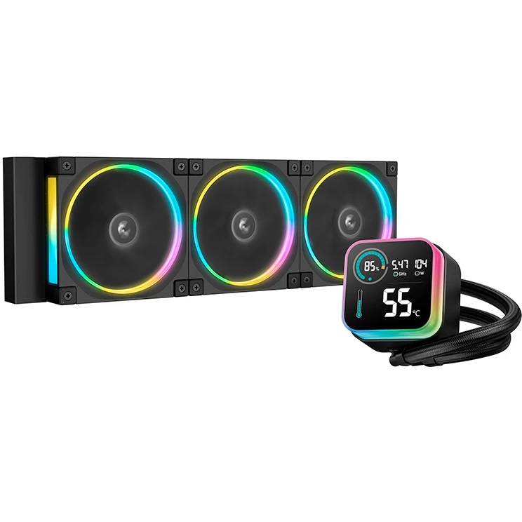 Жидкостное охлаждение DeepCool LQ360 Ultra ARGB R-LQ360-BKASMC-G-1, 300W (LGA1700 Ready)