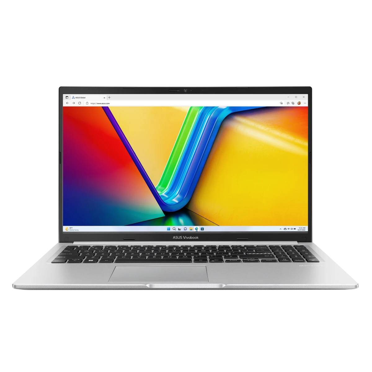 Ноутбук Asus VivoBook Go 15 X1502VA-BQ1373, 15.6" IPS, Core i5 13420H/ 16Gb/ 512SSD/ Cool Silver (90NB10T2-M01Y90)