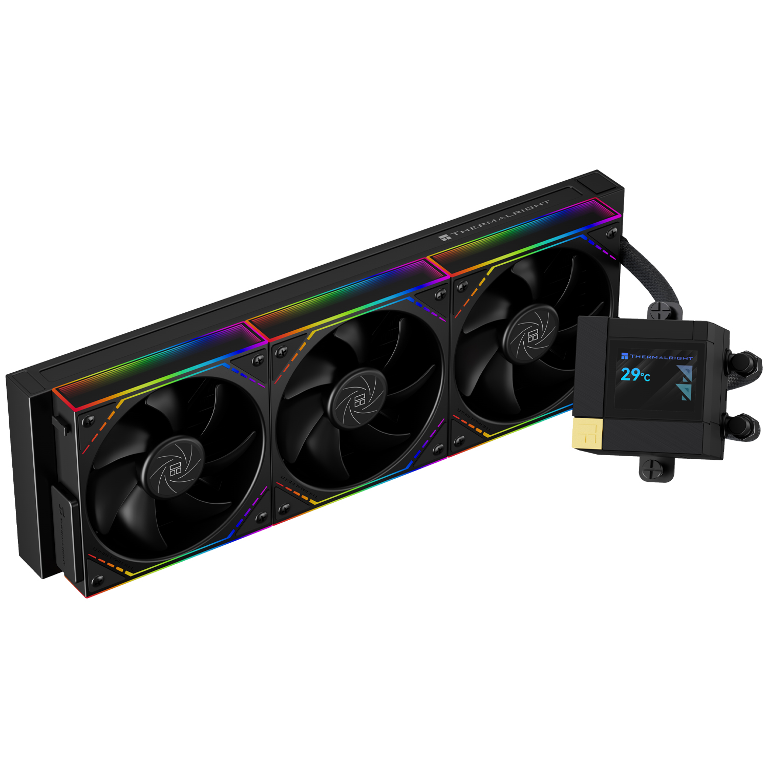 Жидкостное охлаждение Thermalright Core Matrix 360 Vision ARGB Black TRCM360VAB (LGA1700 Ready)