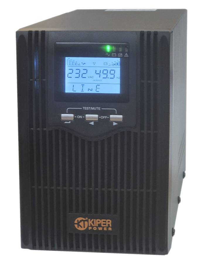 ИБП Kiper Power SmartPro 1000, 1000VA (1xIEC320-C13, 2xSchuko)