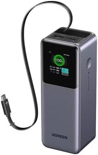 Внешний аккумулятор 20000мАч Ugreen PB726 55987B, Grey