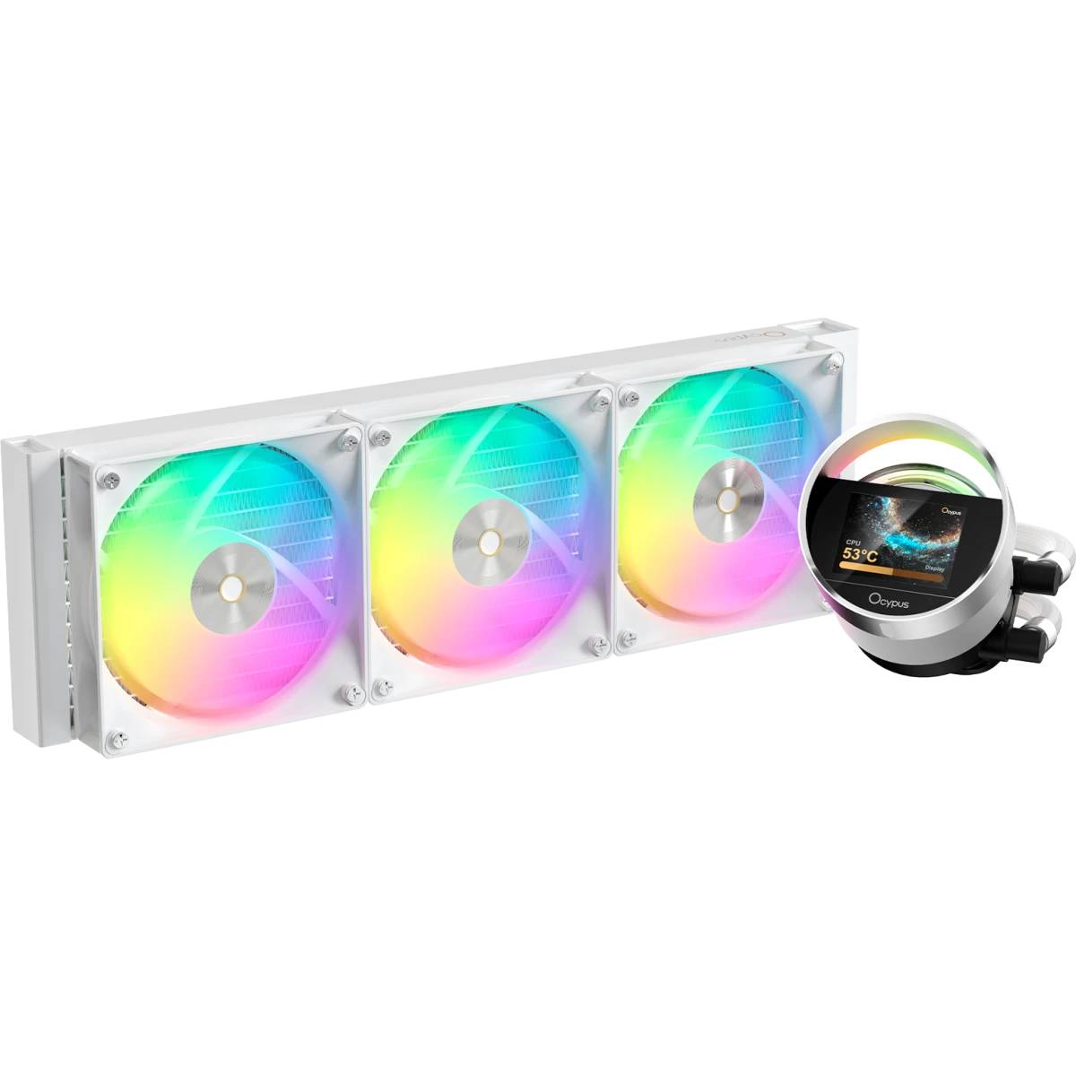 Жидкостное охлаждение Ocypus Sigma L36 WH ARGB, 300W (LGA1700 Ready)