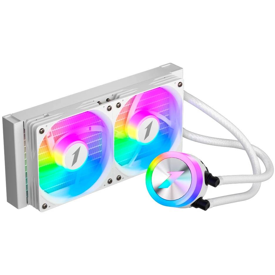 Жидкостное охлаждение 1stPlayer TS1 240 White (TS1-240-WH)