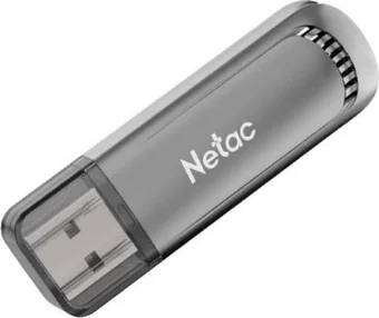 32Gb Netac UA61 NT03UA61B-032G-32GM, USB3.2, Black/Silver