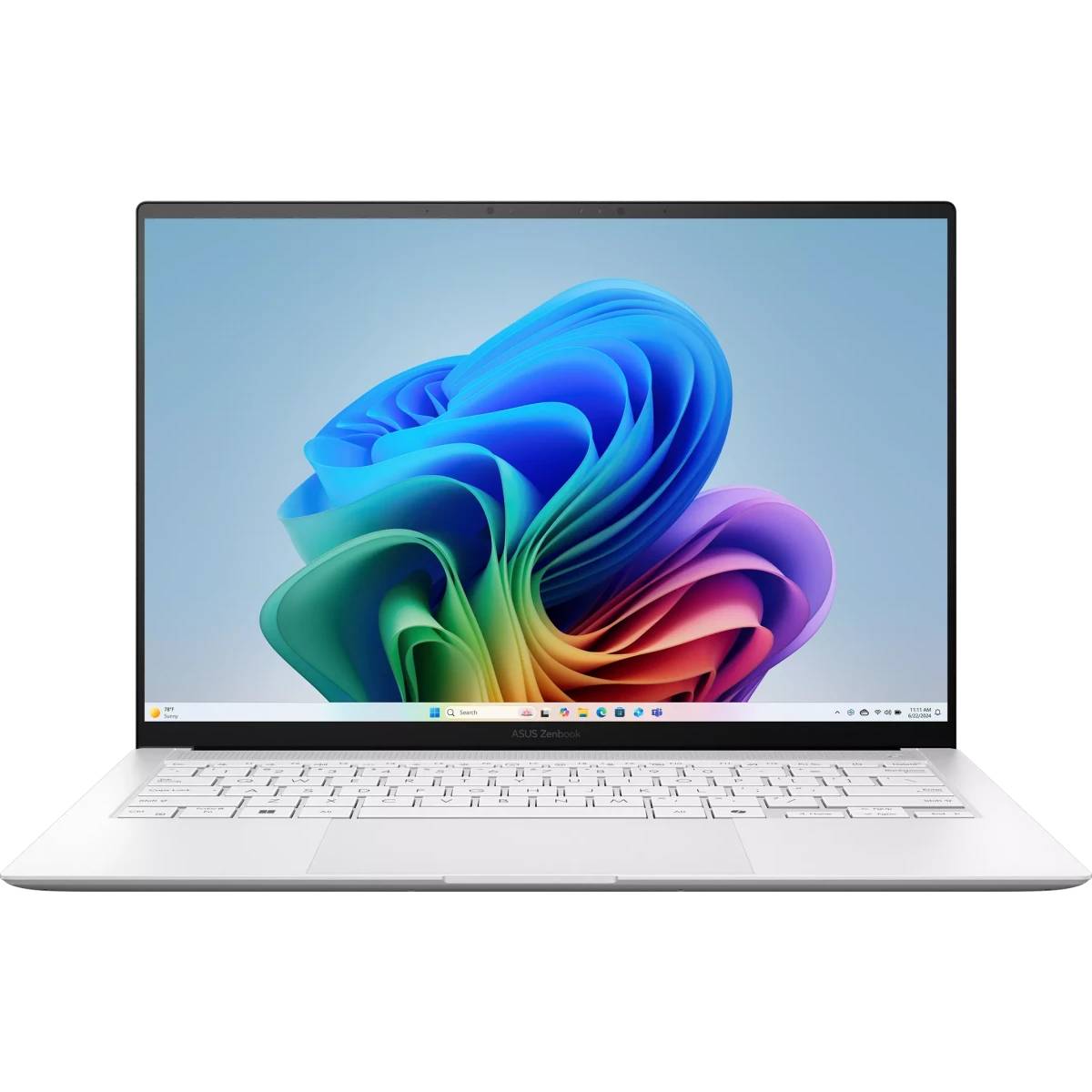 Ноутбук Asus Zenbook 14 OLED UX5406SA-PV058W, 14" OLED, Core Ultra 7 258V/ 32Gb/ 1TbSSD/ W11/ White (90NB14F2-M002F0)