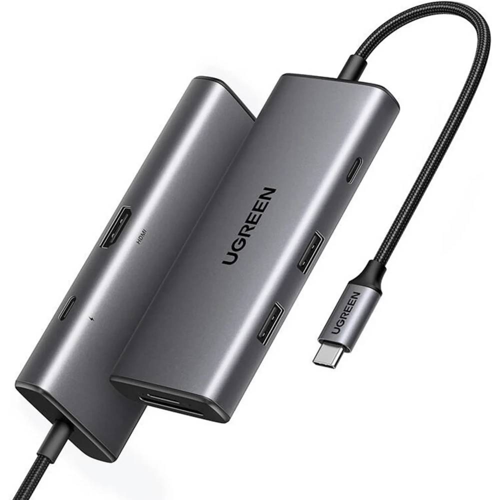 Док-станция Ugreen CM498 15531, Space Gray