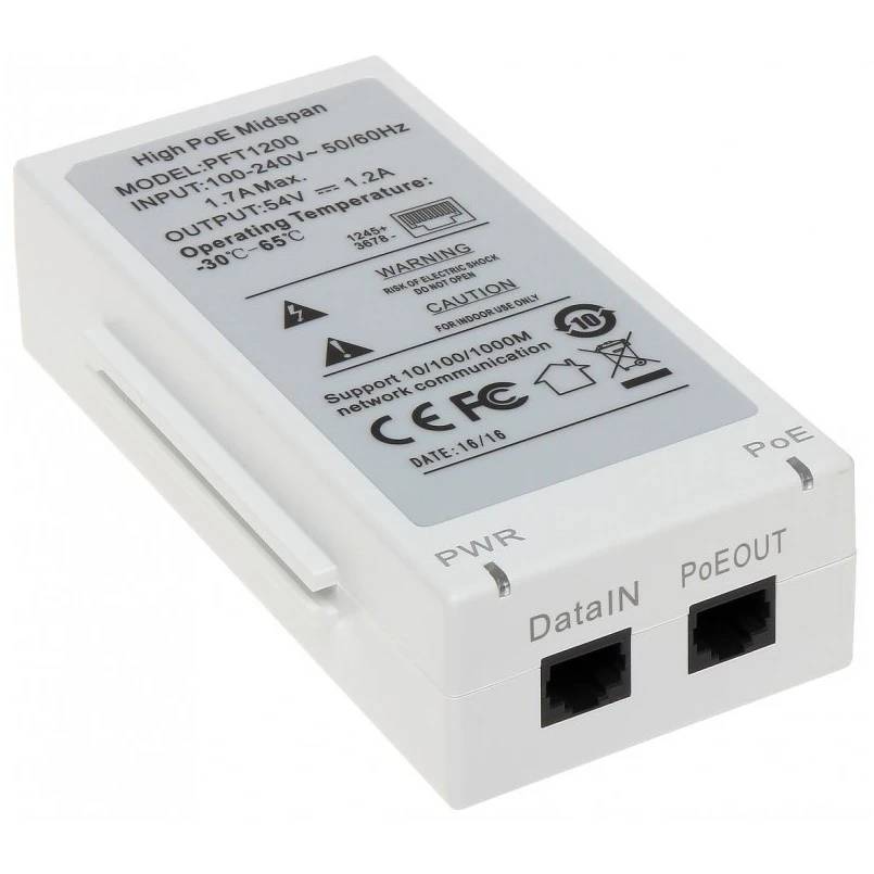 PoE-инжектор Dahua DH-PFT1200