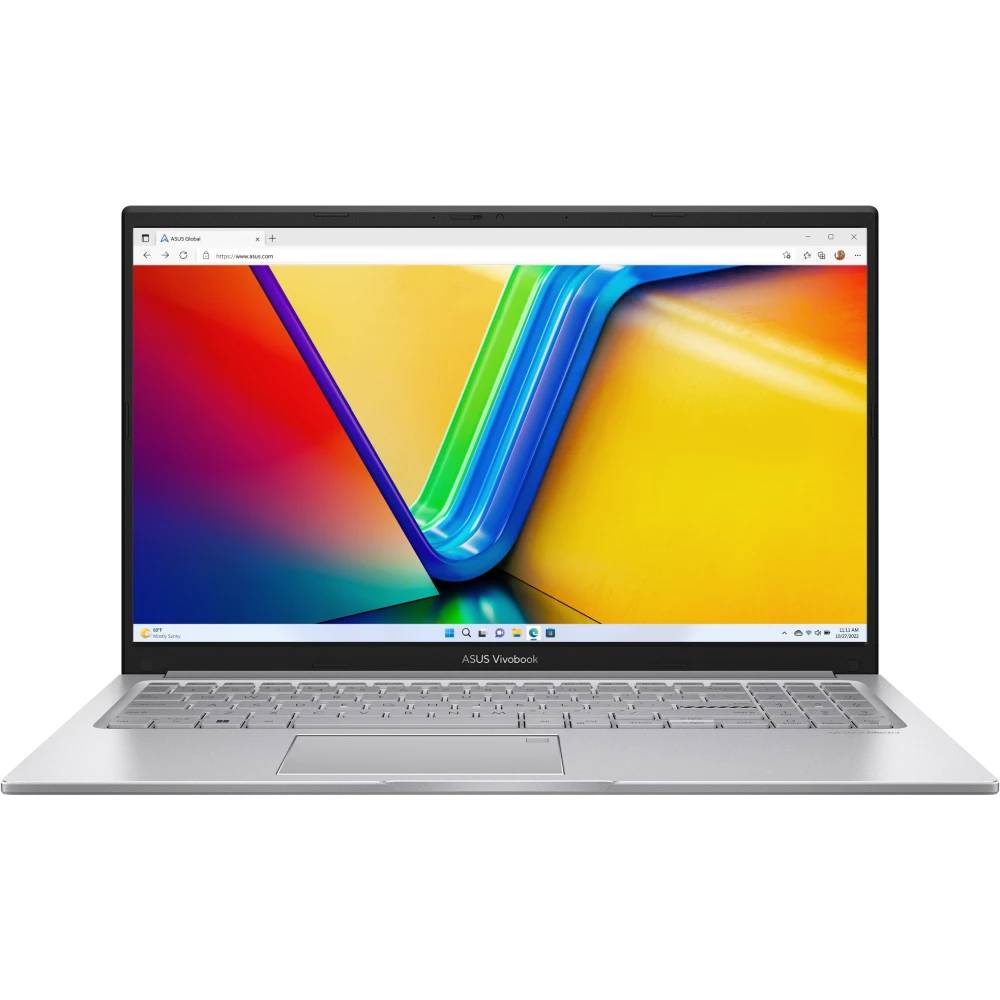 Ноутбук Asus VivoBook 15 X1504VA-BQ4056, 15.6" IPS, Core 5 120U/ 16Gb/ 512SSD/ Silver (90NB13Y2-M02FT0)