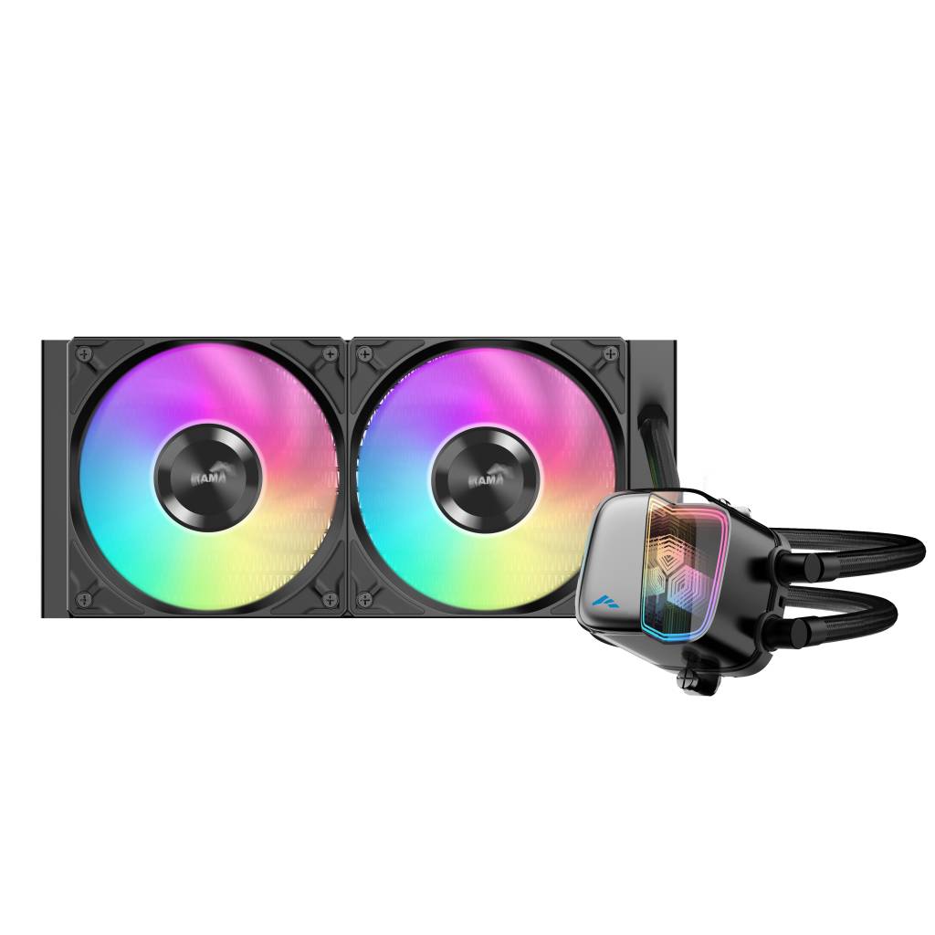 Жидкостное охлаждение SAMA L70 240BK Black L70-BKWAYX02-G (LGA1700 Ready)