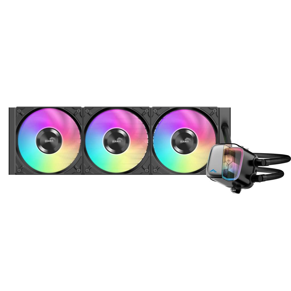 Жидкостное охлаждение SAMA L70 360BK Black L70-BKWAYX03-G (LGA1700 Ready)