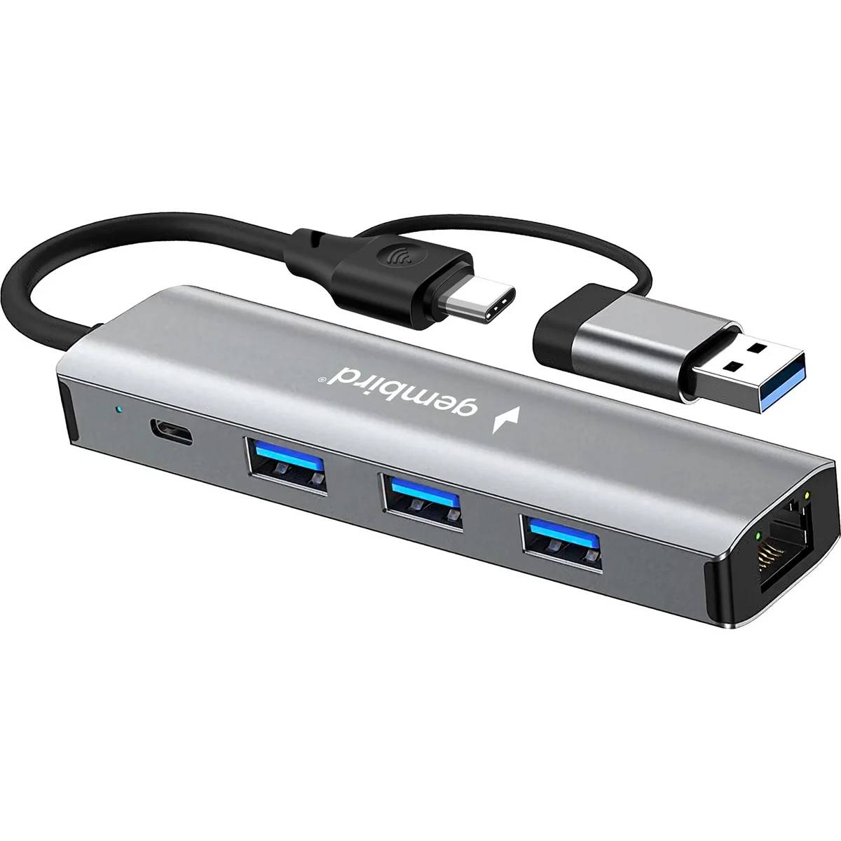 Док-станция Gembird UHB-D7, USB-C