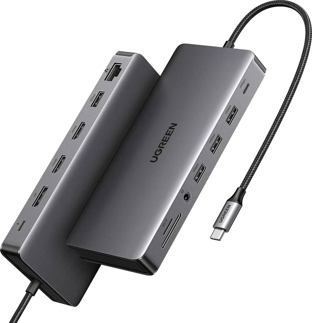 Док-станция UGREEN CM681 15978, Space Gray
