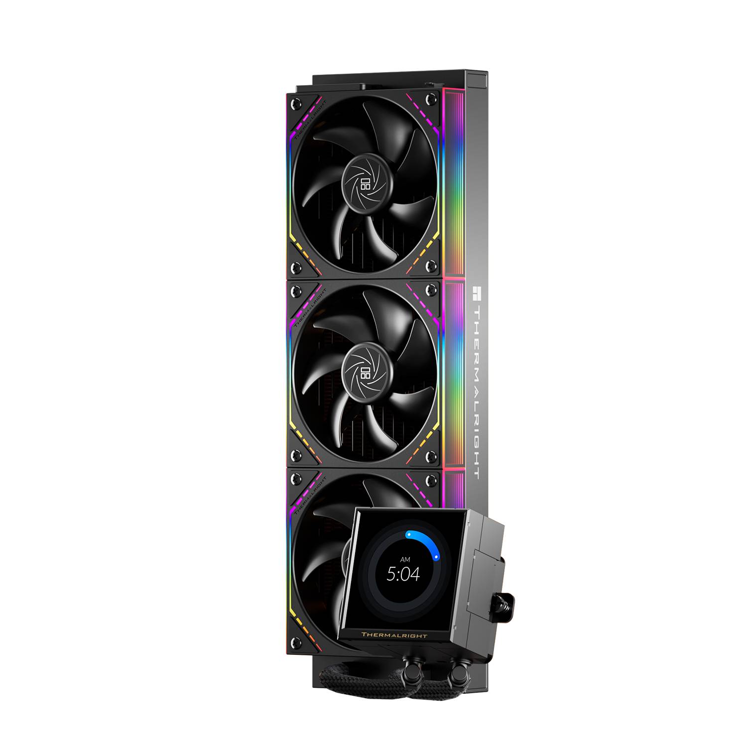 Жидкостное охлаждение Thermalright Peerless Vision 360 Black ARGB TRPV360AB (LGA1700 Ready)