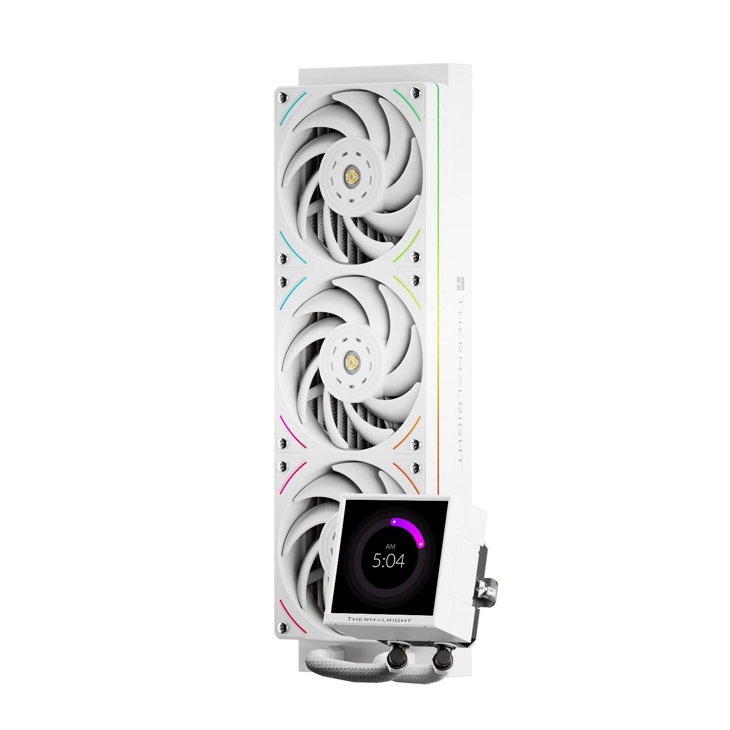 Жидкостное охлаждение Thermalright Peerless Vision 360 UB White ARGB TRPV360UBAW (LGA1700 Ready)