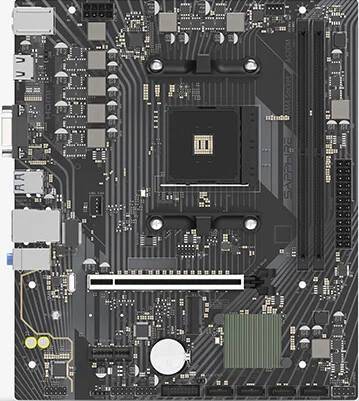 Материнская плата Sapphire A520M-E, AM4, (VGA, HDMI), 2xDDR IV, mATX