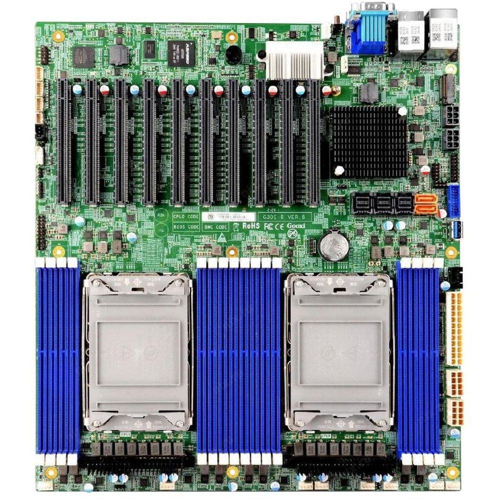 Материнская плата Gooxi G3DE-B-PK, 2xLGA4189, (VGA), 16xDDR IV, E-ATX