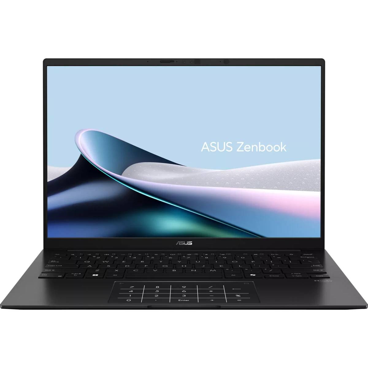 Ноутбук Asus Zenbook 14 OLED UM3406GA-QD009, 14" OLED, Ryzen AI 7 445/ 32Gb/ 1TbSSD/ Black (90NB17R1-M00650)