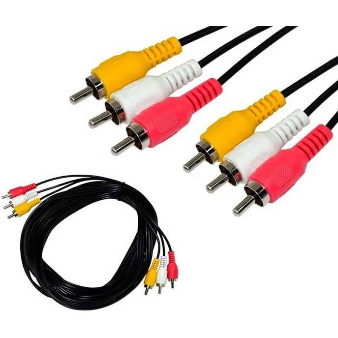 Кабель 3xRCA (M) - 3xRCA (M), 5bites AC3R-030M, 3м
