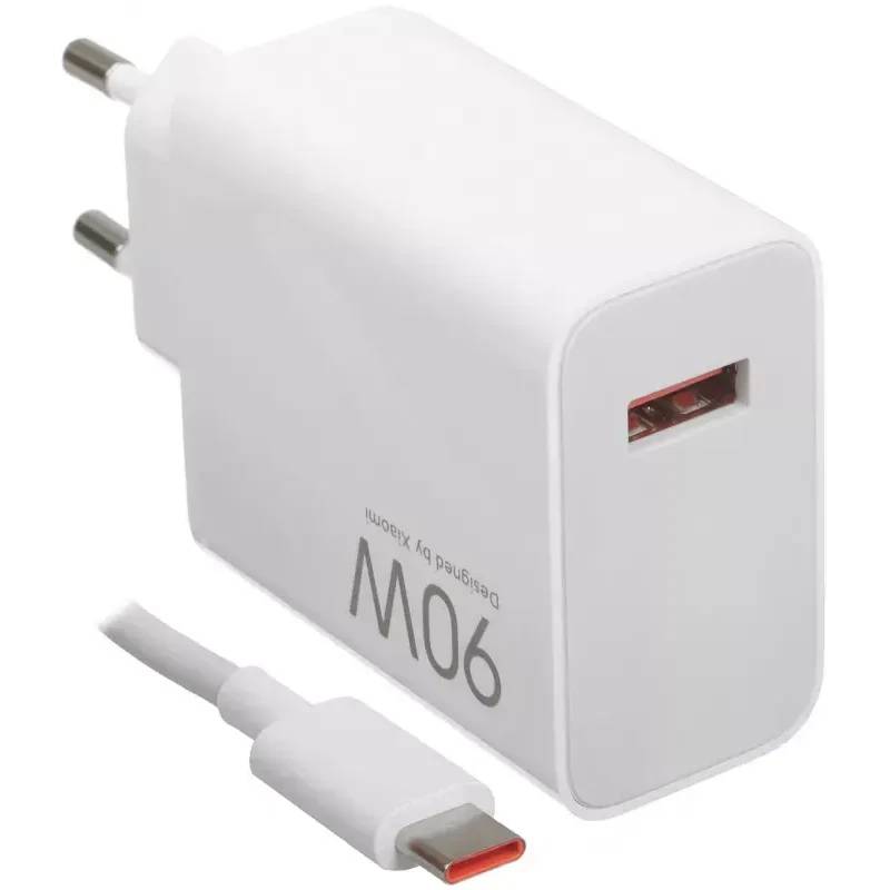 СЗУ Xiaomi 90W HyperCharge Combo + USB-C Cable BHR07ZBEU White