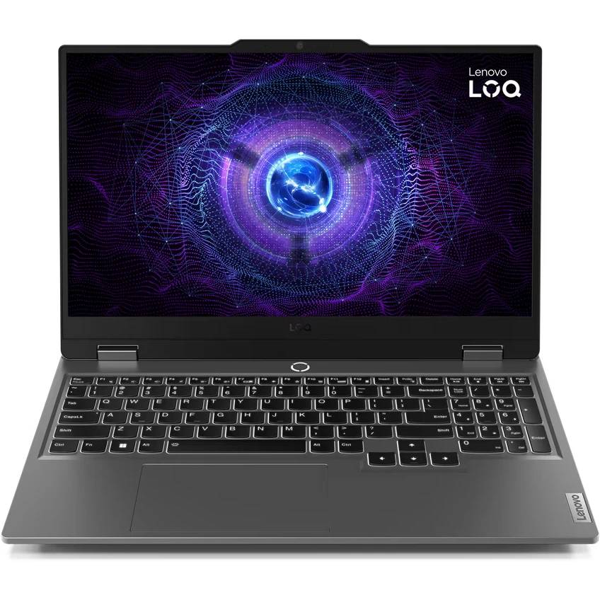 Ноутбук Lenovo LOQ 15IRX9 (83DV0073PS), 15.6" IPS, Core i5 13450HX/ 16Gb/ 512SSD/ RTX 3050 6Gb/ Luna Grey