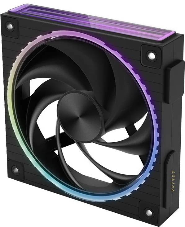 Вентилятор 12x12см Zalman ZM-DF120 Black