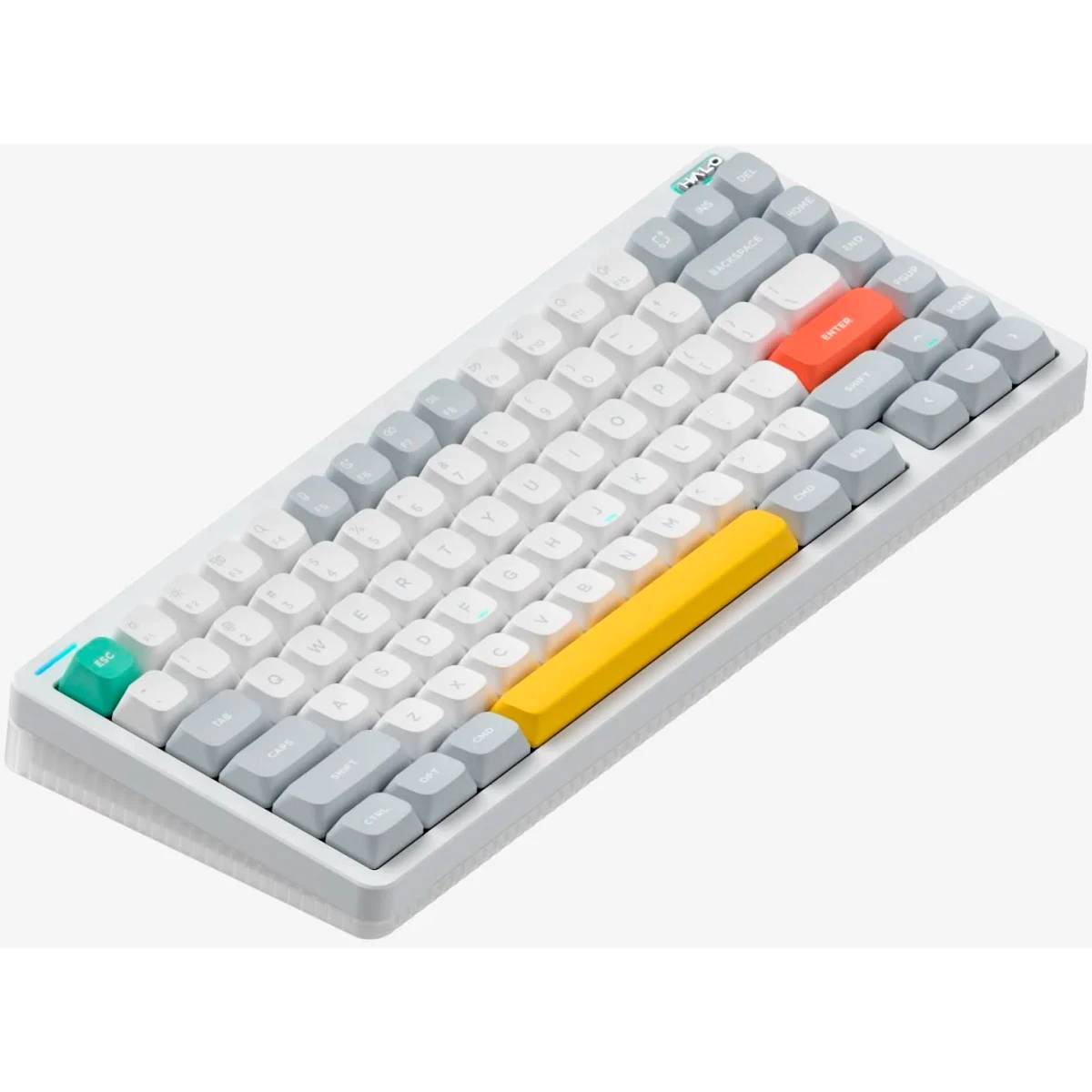 Клавиатура Nuphy Halo 75 V2 Wireless RGB White Halo75v2-IW-31, (Silent Red Switch)