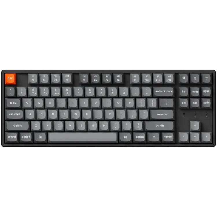 Клавиатура Keychron QMK K8 Max K8M-J3-RU (Brown Switch), черный
