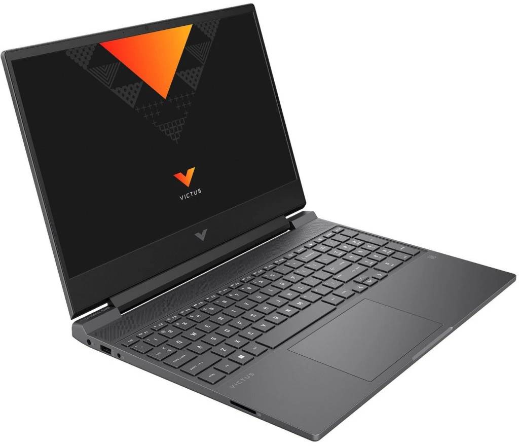 Ноутбук HP Victus 15-fb3020nia (D1KS1EA), 15.6" IPS, Ryzen 7 7445H/ 16Gb/ 512SSD/ RTX 4050 6Gb/ Grey