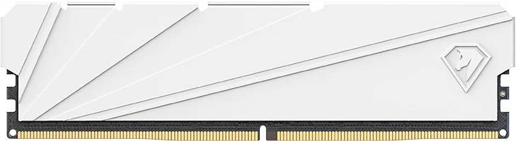 Оперативная память 16Gb Netac Shadow White NTSDD4P26SP-16W, DDR IV, PC-21300, 2666MHz