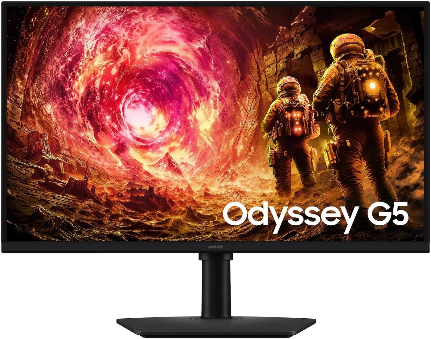 Монитор 27" Samsung Odyssey G5 S27FG502, 2560x1440, IPS, 180Hz (HDMI, DP) (LS27FG502EIXCI)