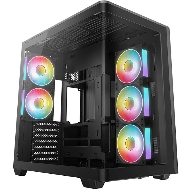 Корпус DeepCool CG590U 5F Black R-CG590U-BKAGA5-G, без БП, ATX