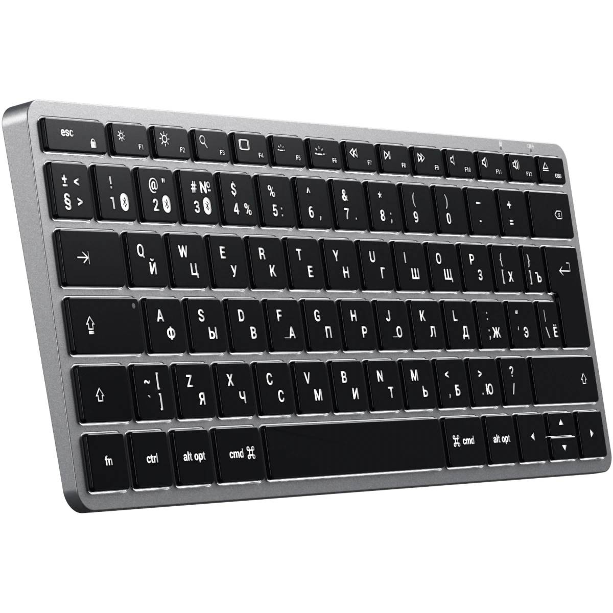 Клавиатура Satechi Slim X1 (ST-BTSX1M-RU), серый