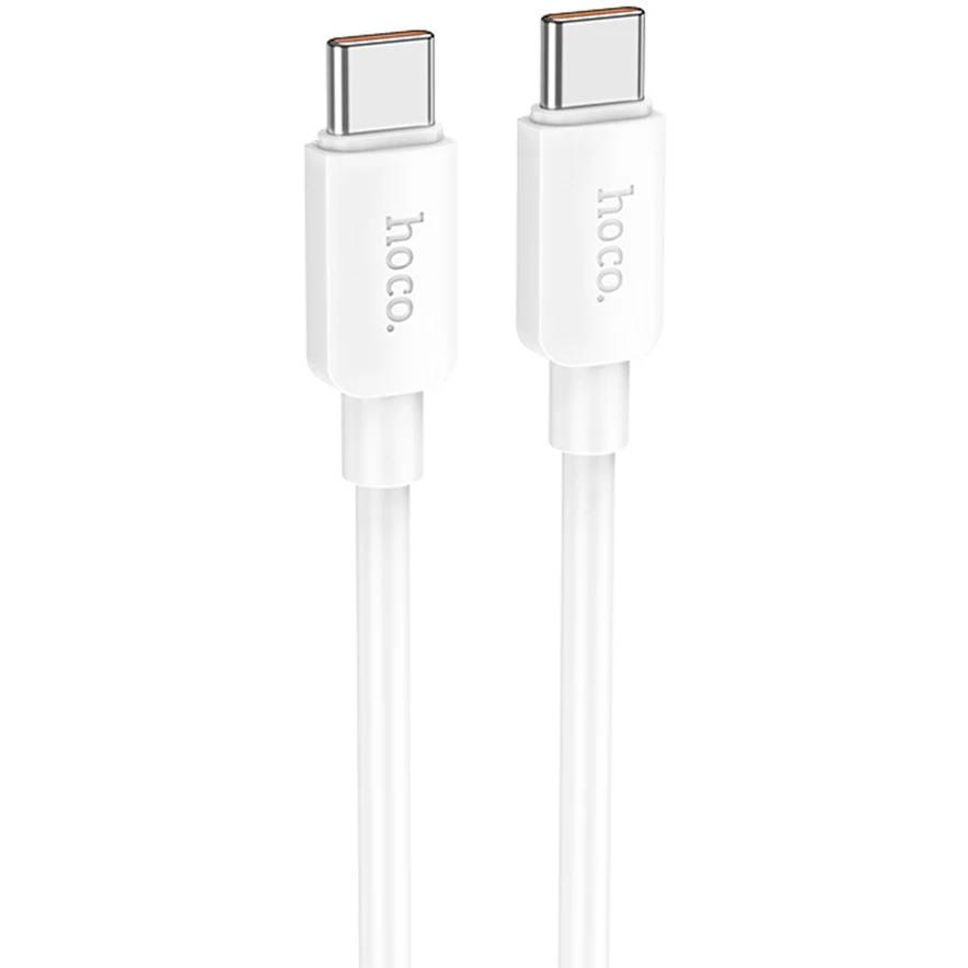 Кабель Type-C (M) - USB2.0 Type-C (M), 1м, Hoco X96 (6931474799159), белый